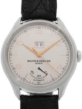 Baume & Mercier Bohm & Merzex Clifton M0A10205 43mm Silver Dial Stainless #T444