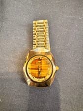 Technos Watch Working Quartz Mens Vintage