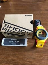 Casio G SHOCK G 001 Revival Yellow Jason Digital Watch Limited Edition