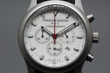 *Near MINT* PORSCHE DESIGN 6612 10.51.1139 Chronograph PAT 43mm Quartz Men Watch