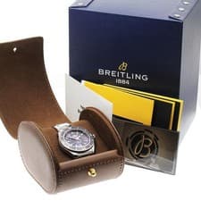 BREITLING SUPER OCEAN II 42 A17365 42mm SS Black Dial Automatic Date #C271