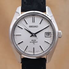 SEIKO KING SEIKO HI-BEAT 4502-7001 Hand-Wind 36mm Silver Dial