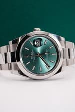 2026 Rolex Datejust 41 Mint Green Ref. 126300 - Brand New / Full Set