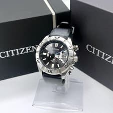 Citizen Promaster Marine Chronograph Diver Watch Automatic Date Timepiece