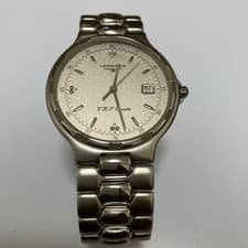 Longines Conquest VHP Quartz Men's Watch Silver Date High Precision Used