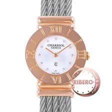 CHARRIOL Watches Saint Tropez 028/2 Stainless Steel/Gold Plated Free Shipping