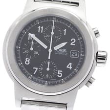 ORIS 7511 Big Crown Date Chronograph Men's Watch From Japan G0418