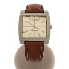 LONGINES Flagship 7686.18 Manual winding Silver dial watch Used