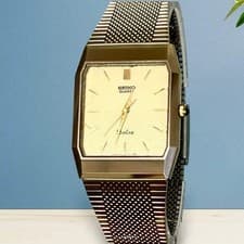 Seiko Dolce Dress Quartz Watch 27.8mm Case Ref 9521 5110 wrist 21cm