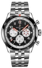 Breitling Aviator Super AVI B04 Mosquito Black Dial 46mm Watch YB04451A1B1A1