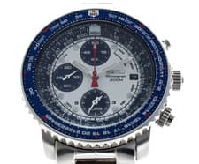 [NEAR MINT] SEIKO 7T62-0EB0 Pilot Flightmaster Chronograph Qz Mens Watch Japan