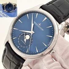 Jaeger LeCoultre Master Ultra Thin MoonPhase 39mm Watch 109.8.A5.S Q1368471