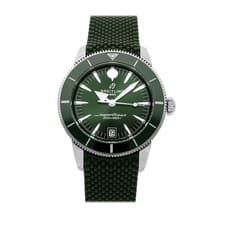 Breitling Superocean Heritage B31 Steel Auto Green Rubber 40mm AB3110361L1S1