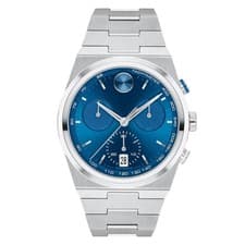 Movado Men's Bold Blue Dial Watch - 3601199