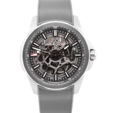 NEW 2025 PAPERS Norqain Independence SKELETON Gray Rubber 42mm N3000 BOX