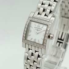 Longines DolceVita Diamond Lady Watch Silver Shell Dial Used