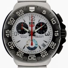 TAG HEUER CAC1111 Formula 1 WATCH white SS QZ