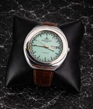 Vintage Jaeger Lecoultre Club Automatic AS 2066 Tiffany Blue