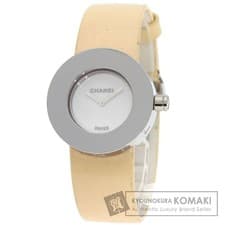 CHANEL H0580 La Ronde Wristwatch SS Enamel Ladies Used from JAPAN