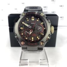 Casio G-Shock Distinctive Red “Akazonae” Themed GPS Titanium MRG-G1000B-1A4