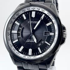Citizen Collection World Time Quartz Watch 44.9mm Mens Wrist 17cm