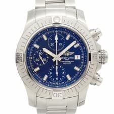 Breitling Avenger A13385 Blue Dial Men's Watch Automatic Stainless Steel 43.5mm