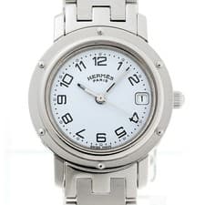 HERMES Clipper CL4.210 Quartz from Japan #043