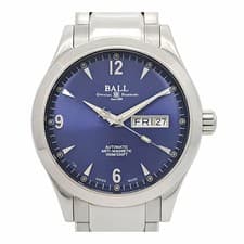 BALL NM2026C-S5J-BE Blue Case Size 40mm Men's Used Watch #41014