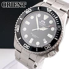 Orient Diver Watch Automatic Mechanical 43mm Mens Wrist 18cm 20ATM Stainless