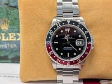 1997 Rolex GMT Master II COKE 16710 Watch Box and Papers