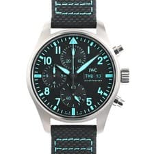 IWC Pilot'S Watch Chronograph 41 IW388108 Black Men's Used Watch #41014
