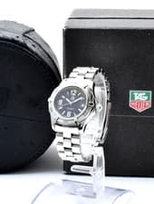TAG Heuer 2000 Series WN1310 BA0333 Quartz Women's Watch Black Dial 29mm