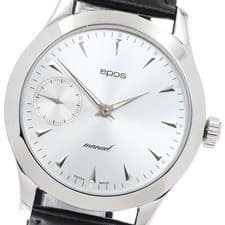 EPOS 3366 Small seconds Silver Dial Hand Winding Men's Watch_939889