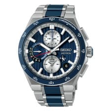 Seiko Astron Nexter GPS Solar Dual Time Chronograph Watch SBXC181