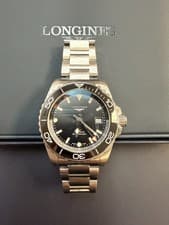 Longines HydroConquest Black Unisex Adults Watch - L3.790.4.56.6