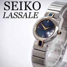 Good condition SEIKO watch LaSalle 18K 750 Gold Ladies SEIKO,18837