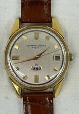 SaleOrient ORIENT Olympia Orient Weekly Automatic Winding intage Gold/Siler