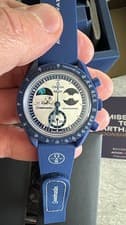 OMEGA x Swatch MoonSwatch Moonshine Snoopy Blue Edition Brand New