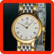 Vintage 1986 [N-MINT] OMEGA De Ville 795.0897 cal.1459 Roman Quartz Women