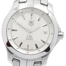 TAG HEUER WJF2111 Link Date Men's Watch From Japan G0418