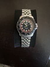 TAG Heuer Formula 1 Professional 374.513 Qz Black 35mm Men 100% Original XX-nice