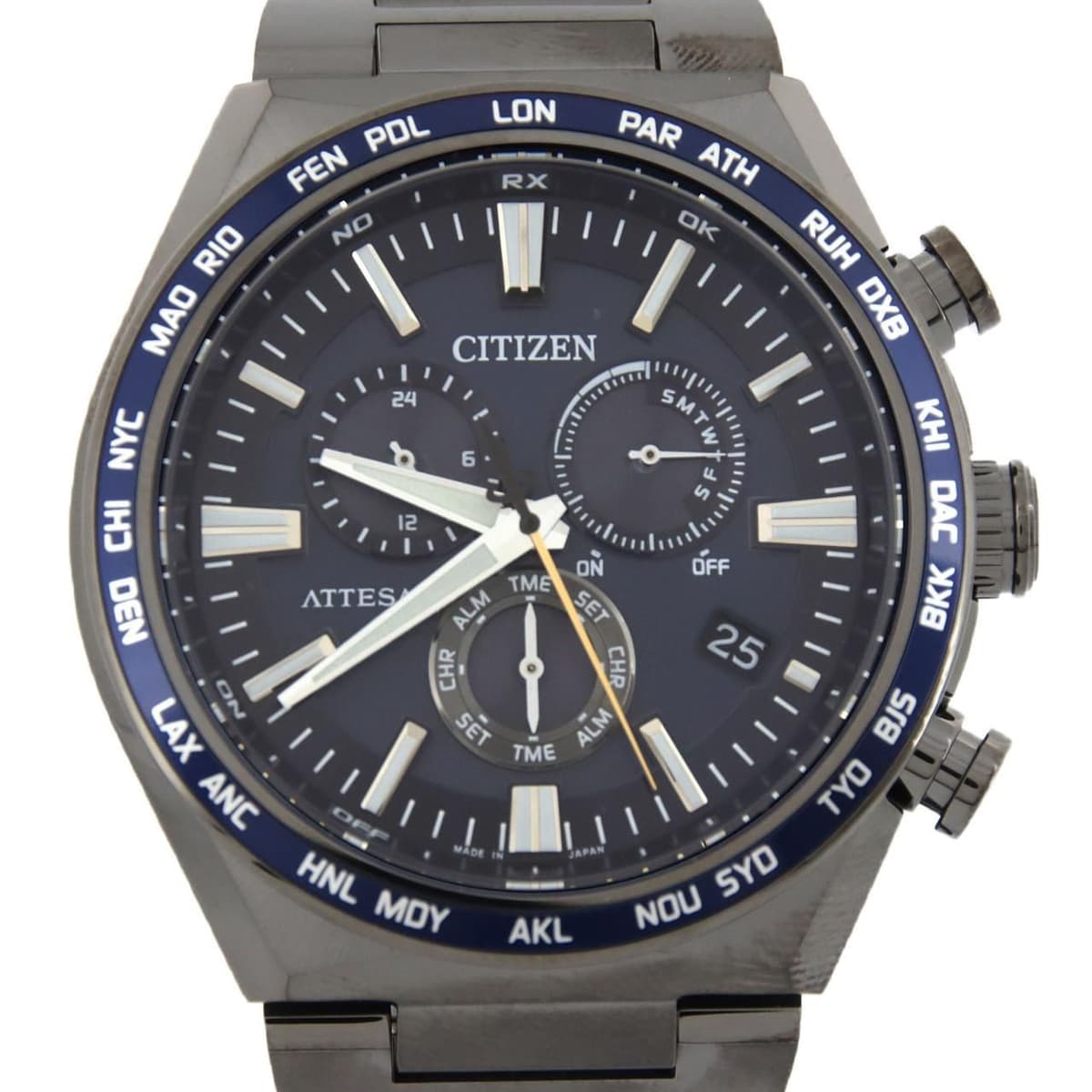 Citizen Attesa Radio-Controlled Solar Watch E660-007C804/CB5967-66L Ti
