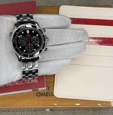 Omega Seamaster Diver 300M Chronograph 44mm Black Dial