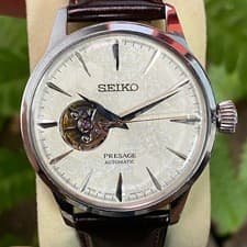 RARE Seiko SSA409 Pre sage Honeycomb Dial Automatic 4R36 Watch Limited Edition