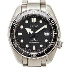 Seiko Prospex Diver Scuba Watch 6R15-04G0 Automatic Working