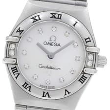 OMEGA Constellation Quartz Women's Watch From Japan G0425