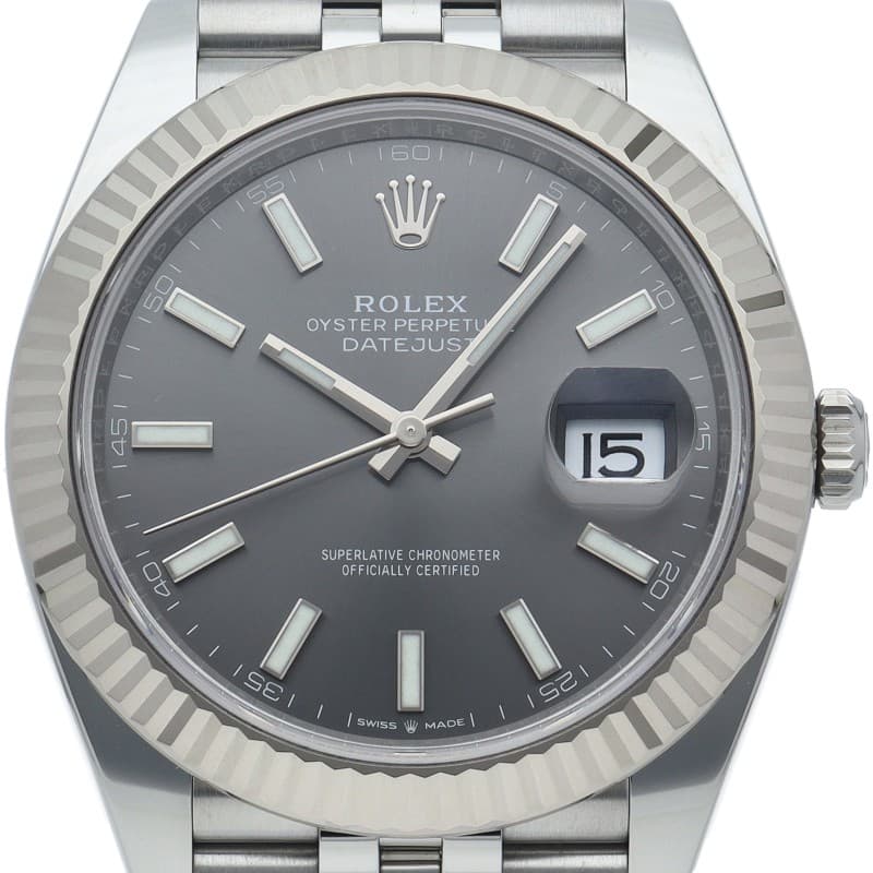 ROLEX Datejust 41 Men's Watch Jubilee 126334 K18WG/Stainless Steel mensWatch...