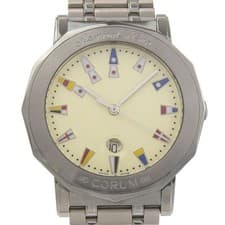 CORUM Admirals cup Watches 99.430.20 V585 IvoryDial Stainless Steel Quartz...