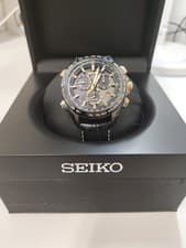 Seiko Astron SBXB007 GPS Solar Watch 42mm Men's Black Dial 8X82-0AB0-01 in Box