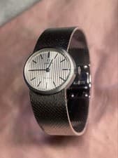 Omega Geneve Manual Hand-Winding Watch Sterling Silver 925 Vintage